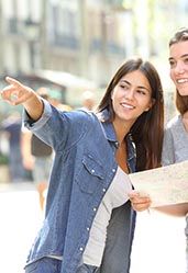 Den Weg auf Englisch beschreiben