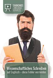 Wissenschaftliches Schreiben auf Englisch ist nicht immer einfach